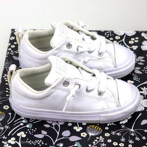 CONVERSE Allstar White Toddler Kids Sneaker Size 9